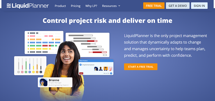 liquidplanner the markets only predictive scheduling solution